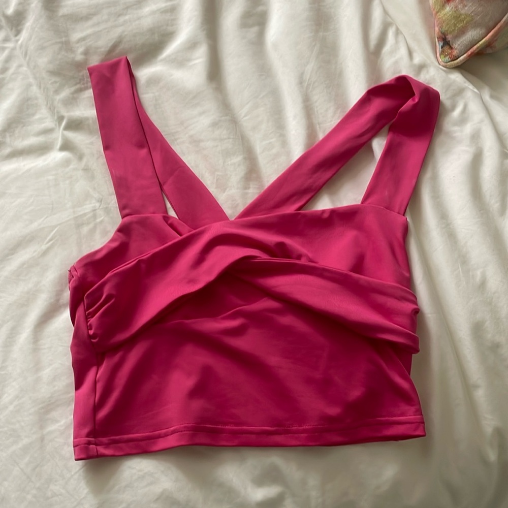 Shein pink tank top size XS
